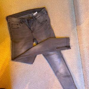 Grey stretch jeans